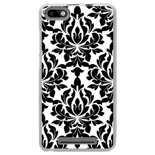 Coque Souple Pour Wiko Lenny 3 Avec Impression Motifs Style Baroque 2