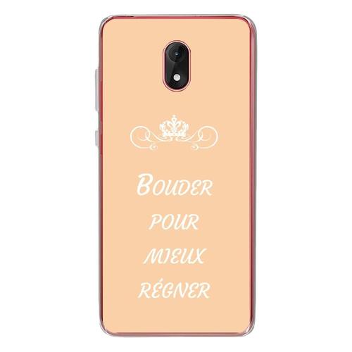 Coque Souple Pour Wiko Lenny 5 Avec Impression Motifs Bouder Pour Mieux Rgner