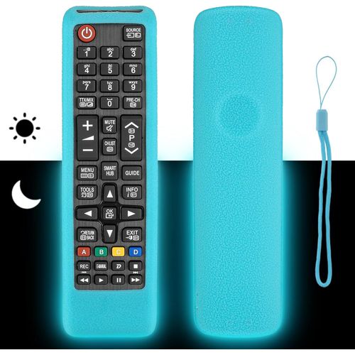 Coque Tlcommande En Silicone Compatible Avec Samsung Bn5901175N Bn5901268D Aa5900786A Bn5901175Q Bn5901175P Bn5901189A Tv Tlcommande Housse De Protection Antichoc Avec Un Cordo[NOU630413]