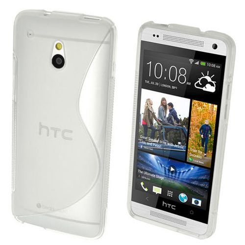 Coque Tpu  Type S Pour Htc One Mini Blanc