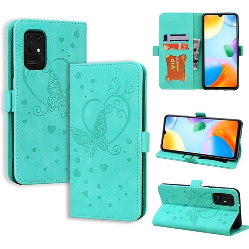 Coque Xiaomi Redmi 10c, Redmi 10c Flip Case En Protecion Pour Xiaomi Redmi 10c, Vert