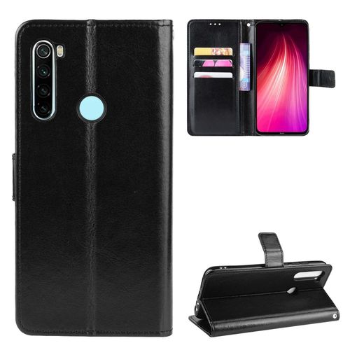 Coque Xiaomi Redmi Note 8t,Etui Pour Xiaomi Redmi Note 8t,Coque En Cuir Pour Xiaomi Redmi Note 8t,Convient A Etui La Xiaomi Redmi Note 8t,Noir