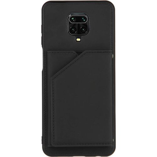 Coque Xiaomi Redmi Note 9s / 9 Pro / 9 Pro Max, Etui Portefeuille Redmi Note 9s, Tpu Anti-Choc Housse Protection Cuir Pu Avec Fonction Support Et Emplacements Cartes Pour Redmi Note 9s, Noir