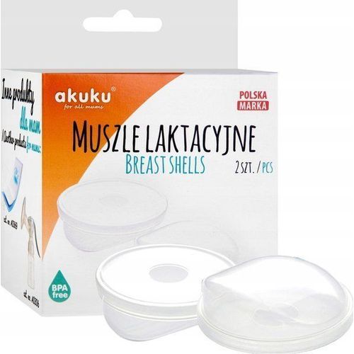 Coquilles Allaitement Akuku Transparentes 2 Pcs