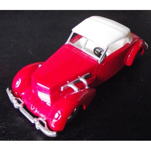 Cord Model 812 Supercharged Convertible Phaeton Sedan 1937 - Matchbox - NYy-18 - Echelle 1/43 - Models Of Yesteryear - Made In England - Lesney Products & Co-Matchbox - Made In 1978-Matchbox