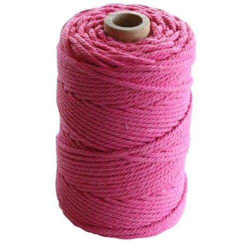 Corde Coton Fuchsia - 70 M X 2,2 Mm