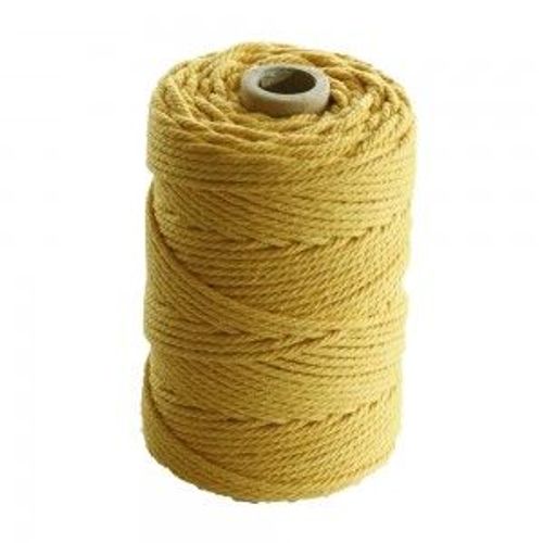 Corde Coton Jaune - 70 M X 2,2 Mm