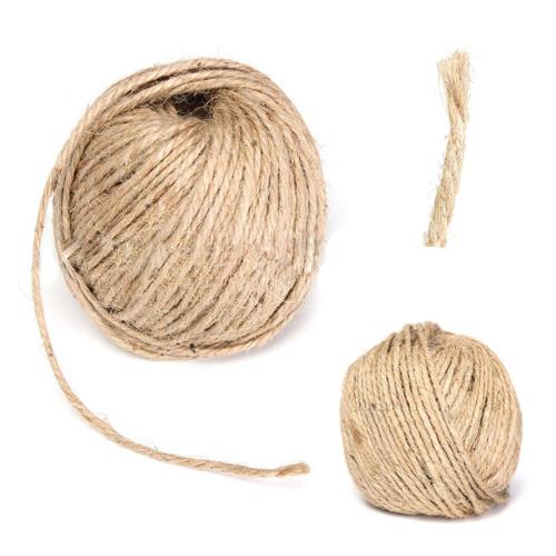 Corde En Jute Rustique Marron De 3mm D'paisseur Pour L'artisanat  La Main, 50/100/150/200/250/300m