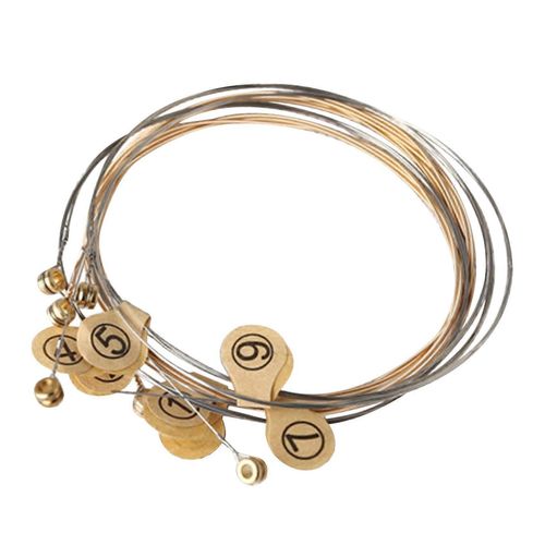 Cordes De Guitare 7pcs Guitare Classique String Set Cordes 7-String Laya Cordes Pour Guitare Folk Acoustique Guitare Classique