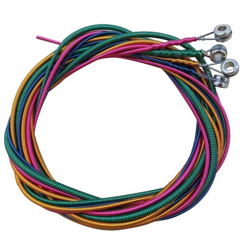 Cordes De Guitare lectrique 1.2m Steel Core Alloy Winding 4-String Set Instrument Accessoire De Remplacement