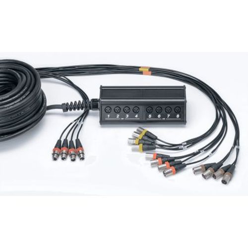 Cordial CYB12-4C botier de scne XLR mle/femelle 12 entres - 4 sorties 30 m