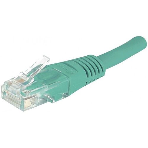 CORDON PATCH RJ45 UTP CAT5e Vert - 0,30 M
