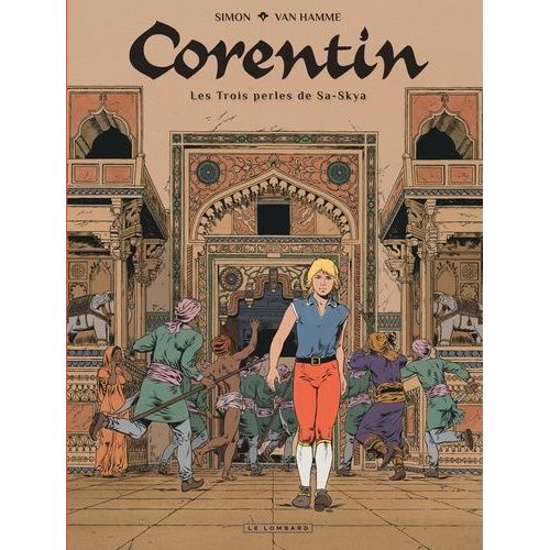 Corentin - Les Trois Perles De Sa-Skya   de Cuvelier Paul  Format Album 