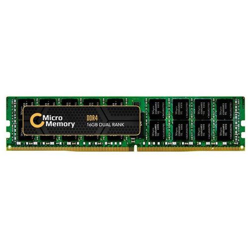 CoreParts MMAX002/16GB Module mmoire GB DDR4 2400 MHz (1 x 16GB, 2400 MHz, RAM DDR4), Mmoire vive, Vert