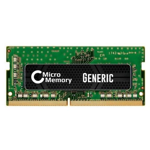 CoreParts MMDE042-4GB Module de mmoire GB DDR4 2400 MHz (1 x 4GB, 2400 MHz, RAM DDR4), Mmoire vive, Vert
