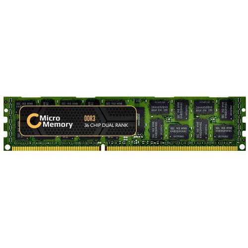 CoreParts MMH3828/16GB Module mmoire GB DDR3 1600 MHz ECC (1 x 16GB, 1600 MHz, RAM DDR3, DIMM), Mmoire vive, Vert