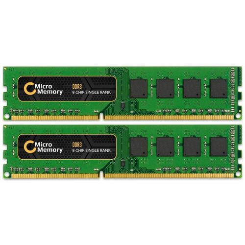 CoreParts MMKN056-16GB Module de mmoire DDR3 1600 MHz (1 x 16GB, 1600 MHz, RAM DDR3), Mmoire vive, Vert