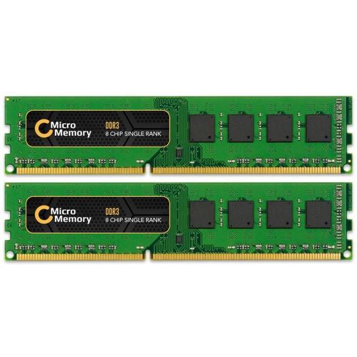 CoreParts MMKN058-8GB Module mmoire DDR3 1333 MHz (KVR13N9S8K2/8) (1 x 8GB, 1333 MHz, RAM DDR3), Mmoire vive, Vert