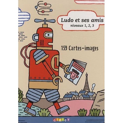 Ludo Et Ses Amis Niveaux 1, 2, 3 - 159 Cartes-Images   de Marchois Corinne  Format Beau livre 