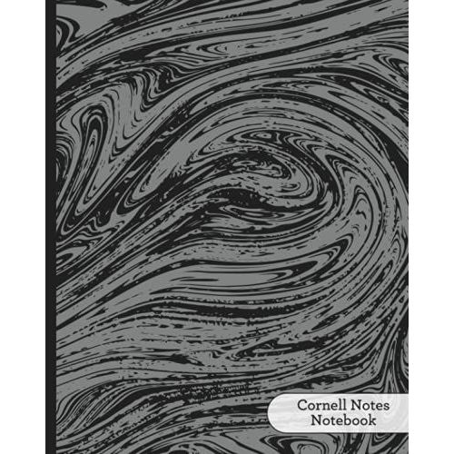 Cornell Notes Notebook With Marble Design: Cornell Note Taking System Notebook For Students. Great For Meetings, Lectures, Conferences, Etc.   de unknown  Format Broch 