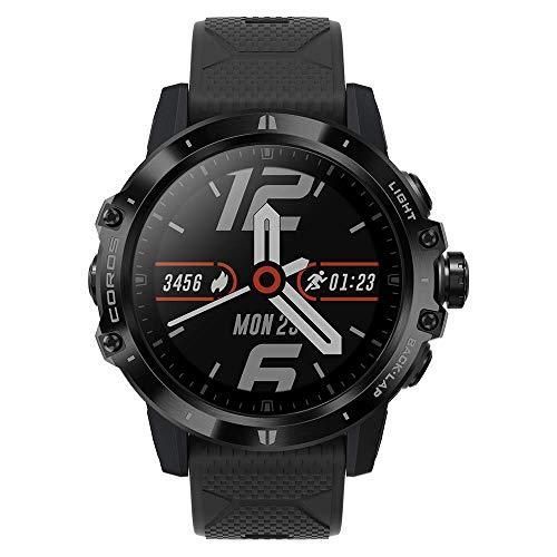 Coros Montre Sport Daventure Gps Vertix Avec Oxymtre De Pouls, Titane Bazel/Couvercle Avec Verre Saphir (Revtement Dlc), Navigation Miettes De