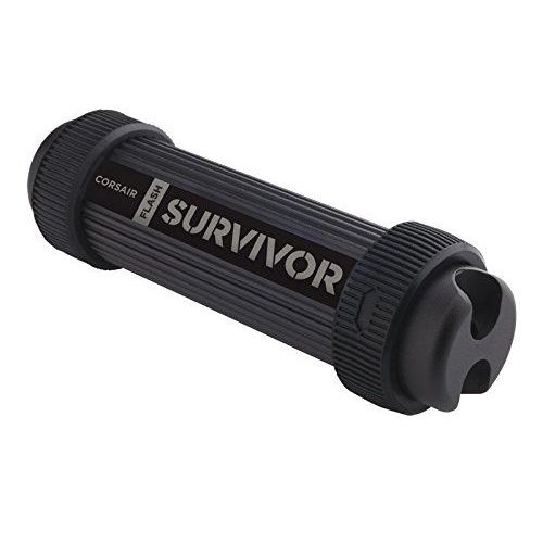 Corsair CMFSS3B-32GB Flash Survivor Stealth v2 32GB USB 3.0, Etanchit robuste Lecteur Flash - Noir