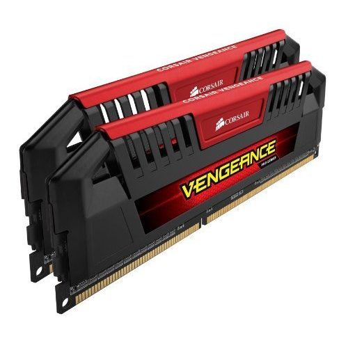 Corsair CMY8GX3M2A2400C11R Vengeance Pro Series 8GB (2x4GB) DDR3 2400Mhz CL11 Mmoire pour ordinateur de bureau performante avec profil XMP. Rouge