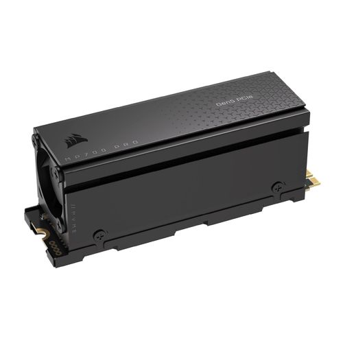 Corsair MP700 PRO 2 To avec dissipateur actif - Disque SSD 2 To NAND 3D TLC M.2 2280 PCI-E 5.0 4x NVMe 2.0