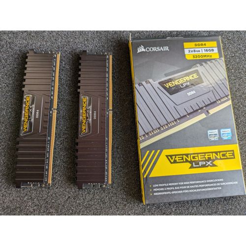 Corsair Vengeance LPX Series Low Profile 16 Go (2x8Go) DDR4 3200 MHz CL16