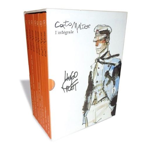Corto Maltese L'intégrale Coffret 7 Volumes La Ballade De La Mer Salée La Jeunesse Sous