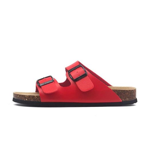 Cosmagic-Pantoufles D't En Lige Pour Femmes,Chaussures De Plage Dcontractes  Double Structure,En Cuir Nuso K  Enfiler,2024 - 41