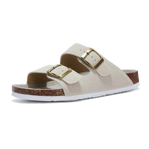 Cosmagic-Pantoufles D't En Lige Pour Femmes,Chaussures De Plage Dcontractes  Double Structure,En Cuir Nuso K  Enfiler,2024 - 43