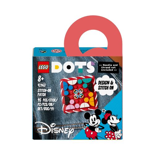 LEGO Dots - Plaque  coudre Mickey Mouse et Minnie Mouse