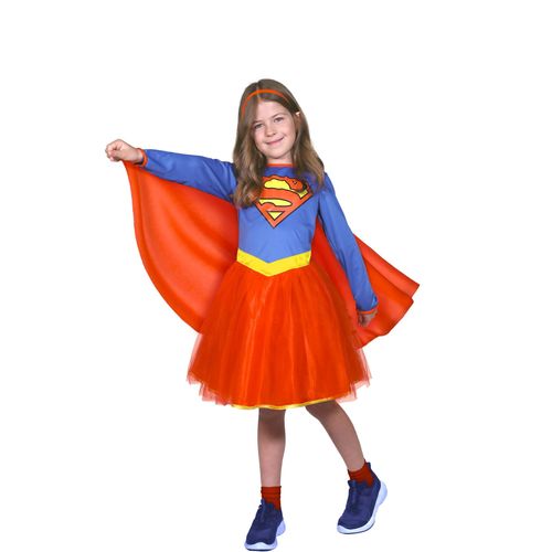 Costume Supergirl Fashion - Taille 5-7 Ans