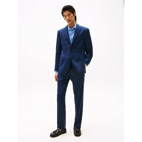 Costume Textur Avec Poche  Rabat Tech Grisaglia Fabric/Blue - 46