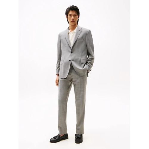 Costume Textur Avec Poche  Rabat Tech Grisaglia Fabric/Grey - 46