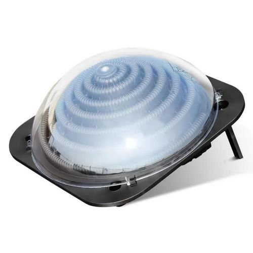 Costway Chauffage Solaire Pour Piscine 98 X 37cm En Pp,Pc,Pe Avec 2 Supports Pliants Pour Augmenter La Temprature De L'eau