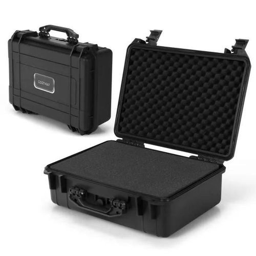 Costway tui Rigide Etanche Portable Insert En Mousse Personnalisable Ip 66 Pour Drones, Camras (Non Fourni) 56 X 44 X 22 Cm