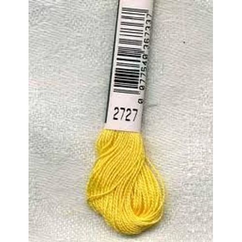 Coton  Canevas, Dmc Retors 2727 Jaune Pamplemousse