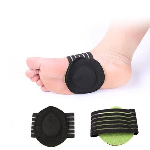Coton Respirant Amorti Absorber Choc Soutien De La Vote Plantaire Diminuer Fasciite Plantaire Douleur Soin Des Pieds Correcteur