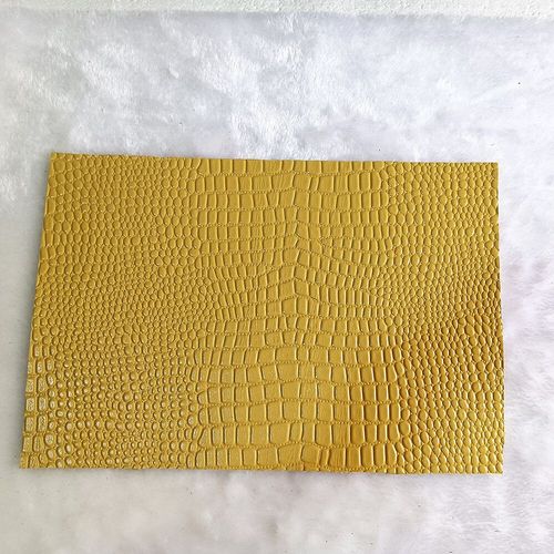 Couche De Tte  Motif Crocodile En Cuir De Vache,Matriau De Bricolage Fait  La Main Utilis Pour Ceintures En Cuir,Sangle De Montre,Sacs  Dos,Sacs  Main, - Type [Ey16]-20x30cm