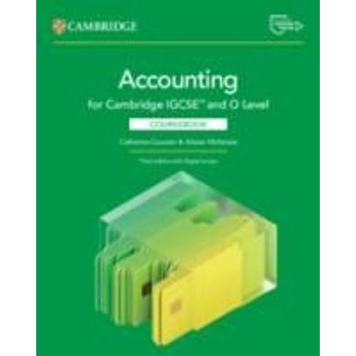Cambridge Igcse(Tm) And O Level Accounting Coursebook With Digital Access (2 Years)    Format Broch 