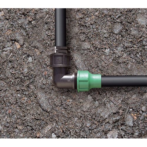 Coude Compression - 16 F 20(2 Pices)7 Raccord De Conduite