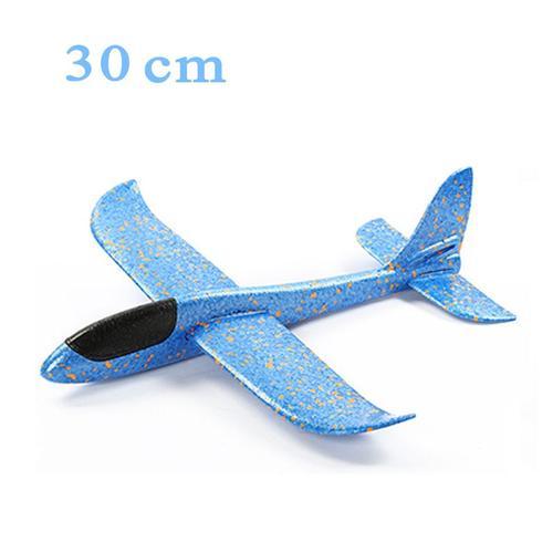 Couleur 30cm Bleu Grand Avion En Mousse Eva  Jeter  La Main, Taille 48 Cm, Pour Enfant, Planeur, Modle, Vol, Bricolage  Faire Soi-Mme, Bonne Ide Cadeau,