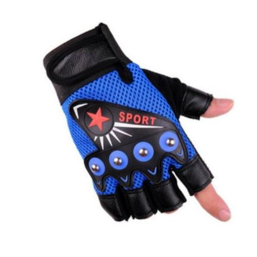 Couleur Bleu Pentagramme Gants Pour Hommes Et Femmes, Antidrapants, Rsistants  L'usure, Pour Sport, Cyclisme, Fuite De Doigts, Pour Les Forces Spciales, Alpinisme, Maille De Plein Air