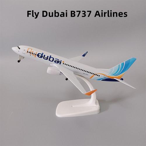 Couleur DUBAÏ B737 Avion En Alliage Métallique Soviétique De 20cm ...