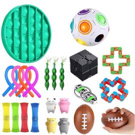 1set Jouets Anti Stress Ensemble Extensible Cordes jouets pour Adultes  Enfants Cadeau Pack Squishy Sensorielle Anti Stress Fidget Jouet - Type V  #C