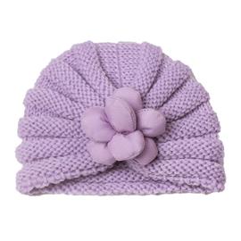 Bonnet Tricoté Couleur Bonbon Pour Bébé, Chapeau Pour Nouveau-né