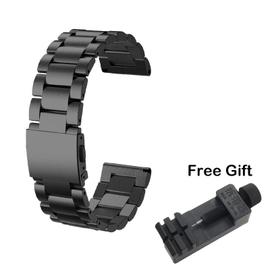 couleur SZ Noir taille Garmin Fenix 5 22mm Bracelet de montre en