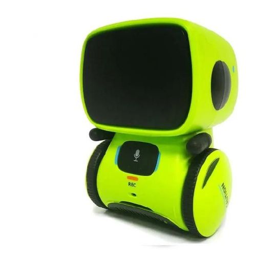 couleur5 - Robot danse Intelligent RC, commande vocale, jouets  commande tactile, Dialogue interactif, jouet mignon, enregistrement, chant, cadeaux